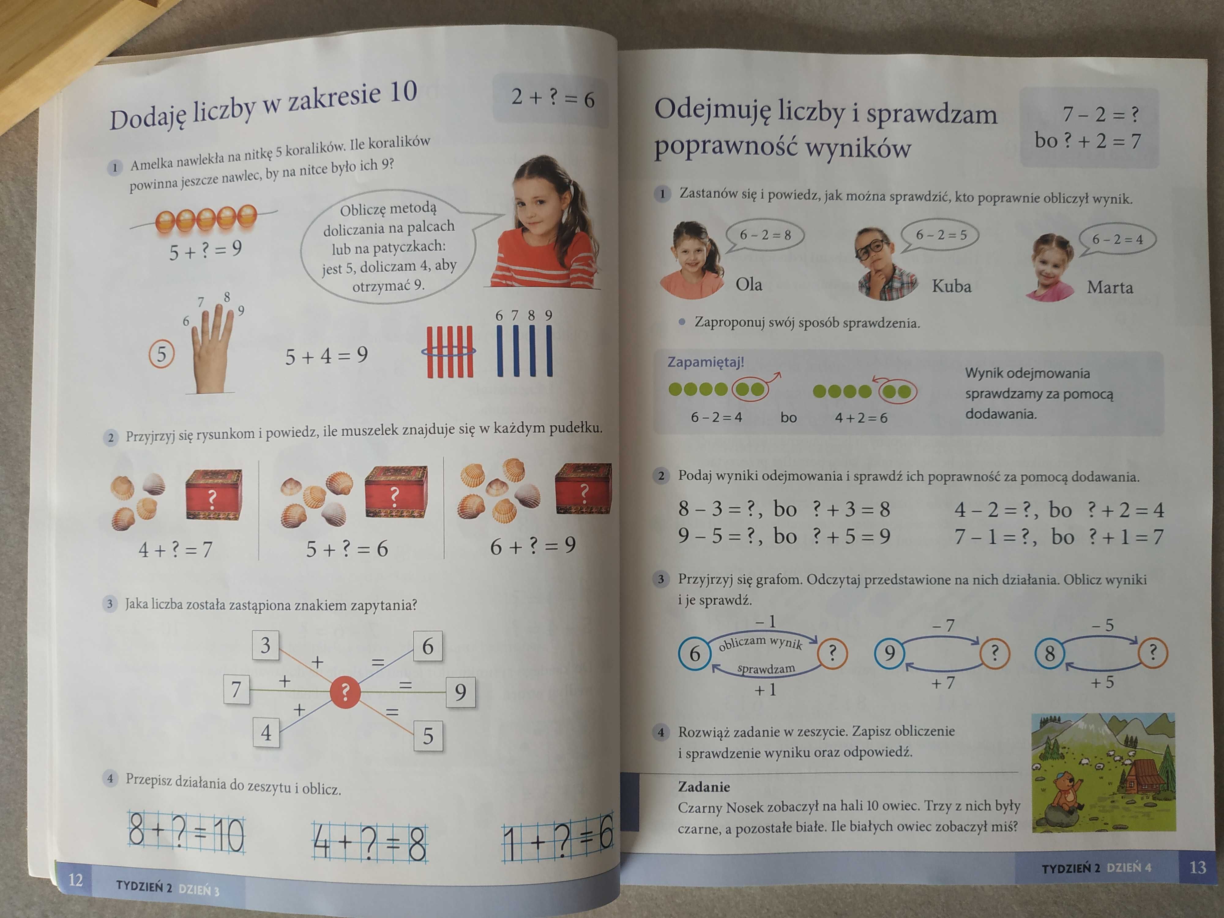 Szkolni przyjaciele. Matematyka. Podręcznik do klasy 2 część 1