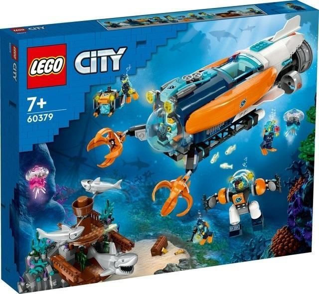 Lego City 60379 Łódź Podwodna Badacza Morskiego