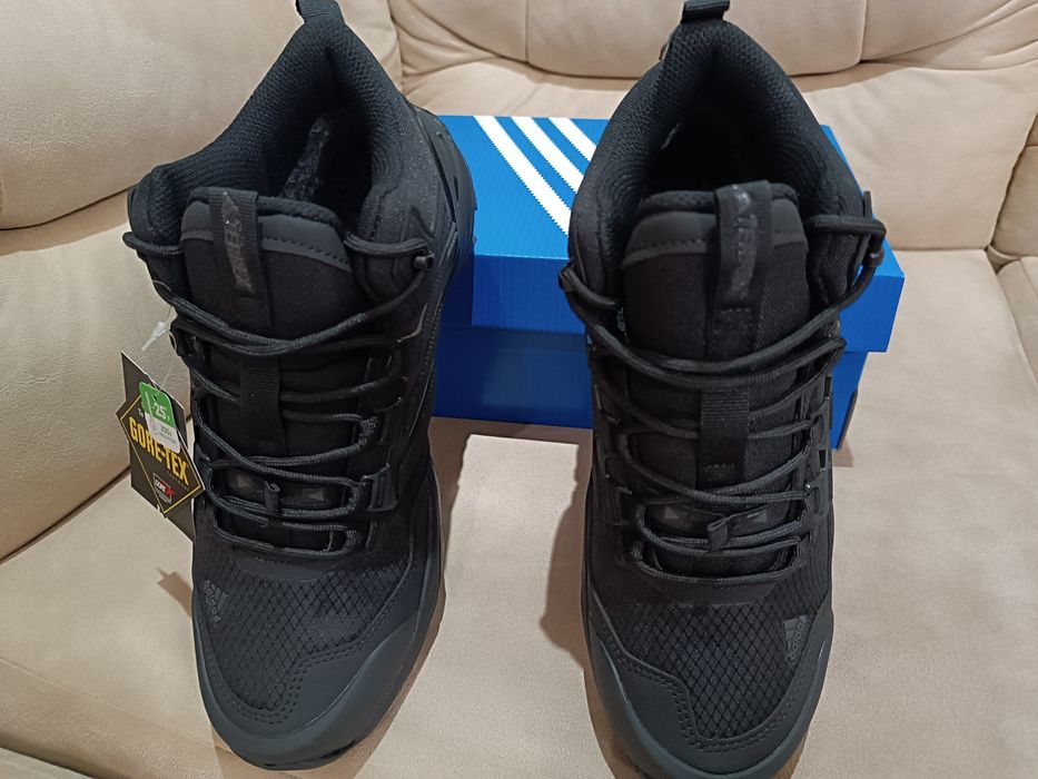 Зимові чіоловічі кросівки Adidas Terrex AX4 (Хутро -21*)