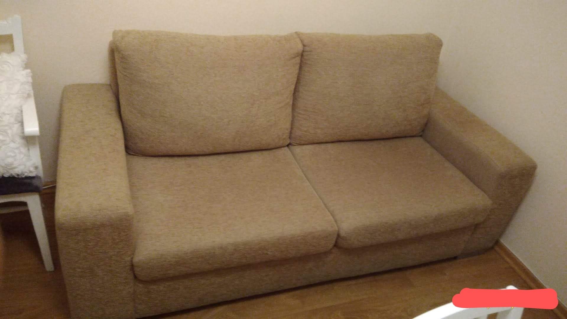 Vendo sofá cama de 2 lugares