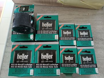 Zestaw otwornic Heller HSS Bi- metal - 8szt