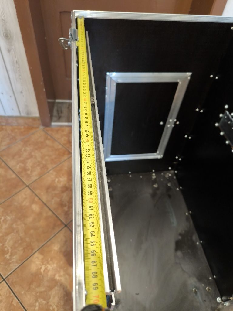 Case rack 19u pojemna skrzynia prawie jak nowa