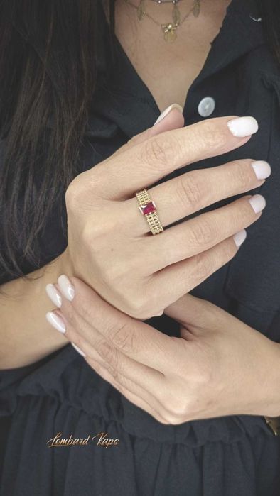 Złoty pierścionek p.585/2,81g