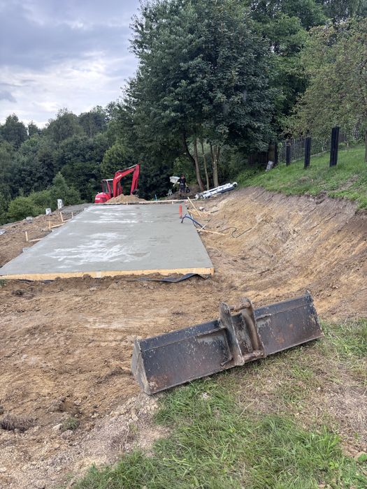 Uslugi mini koparka 3 t 6 t