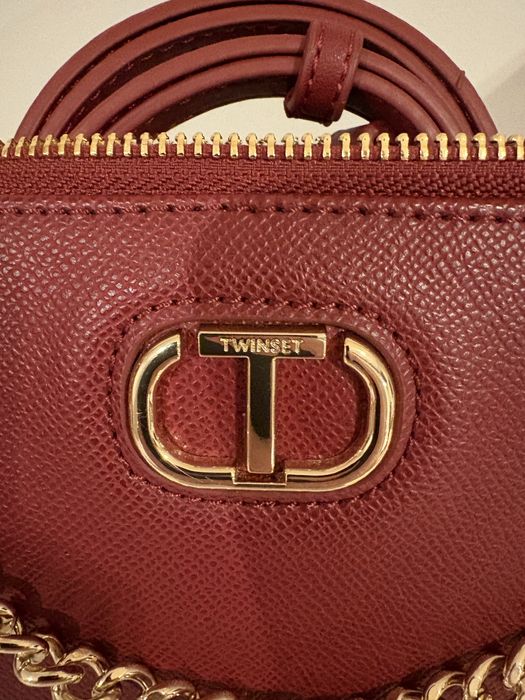 Twinset torebka damska model mini tracolla raspber