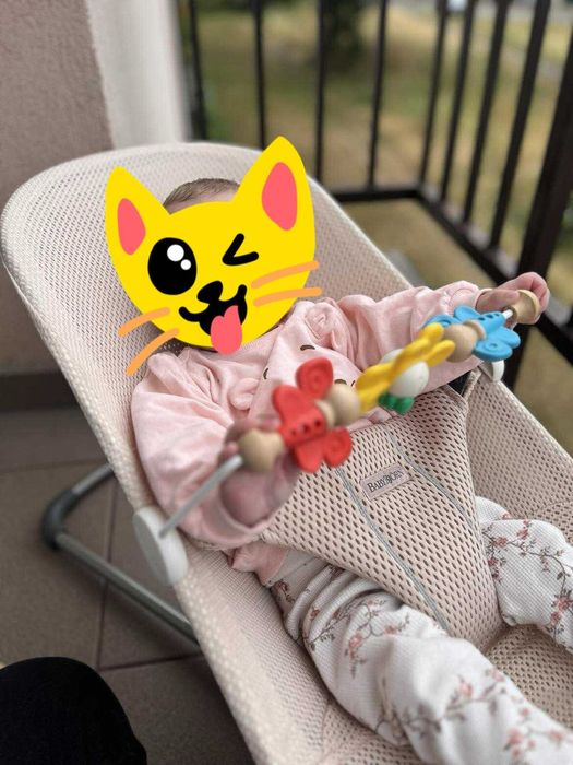 Bujaczek Babybjorn Mesh Perłowy Róż