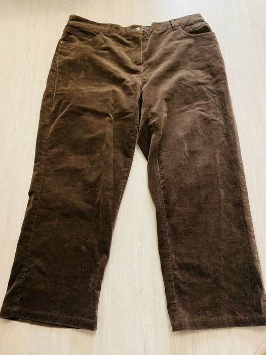 штаны широкие микровильвет