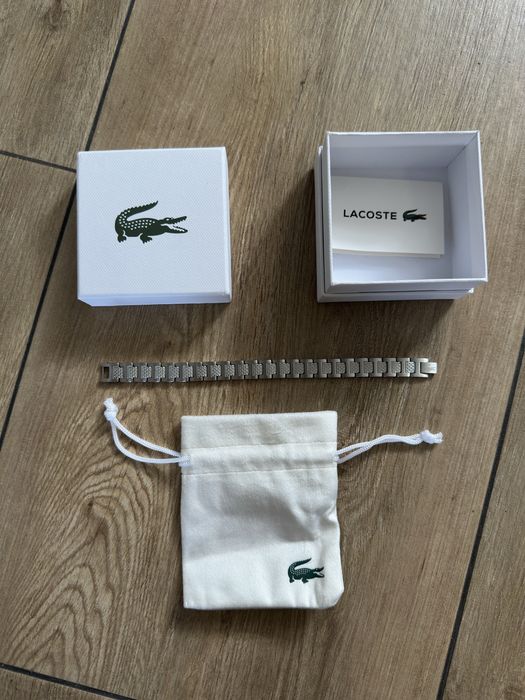 Bransoletka Lacoste Srebrna