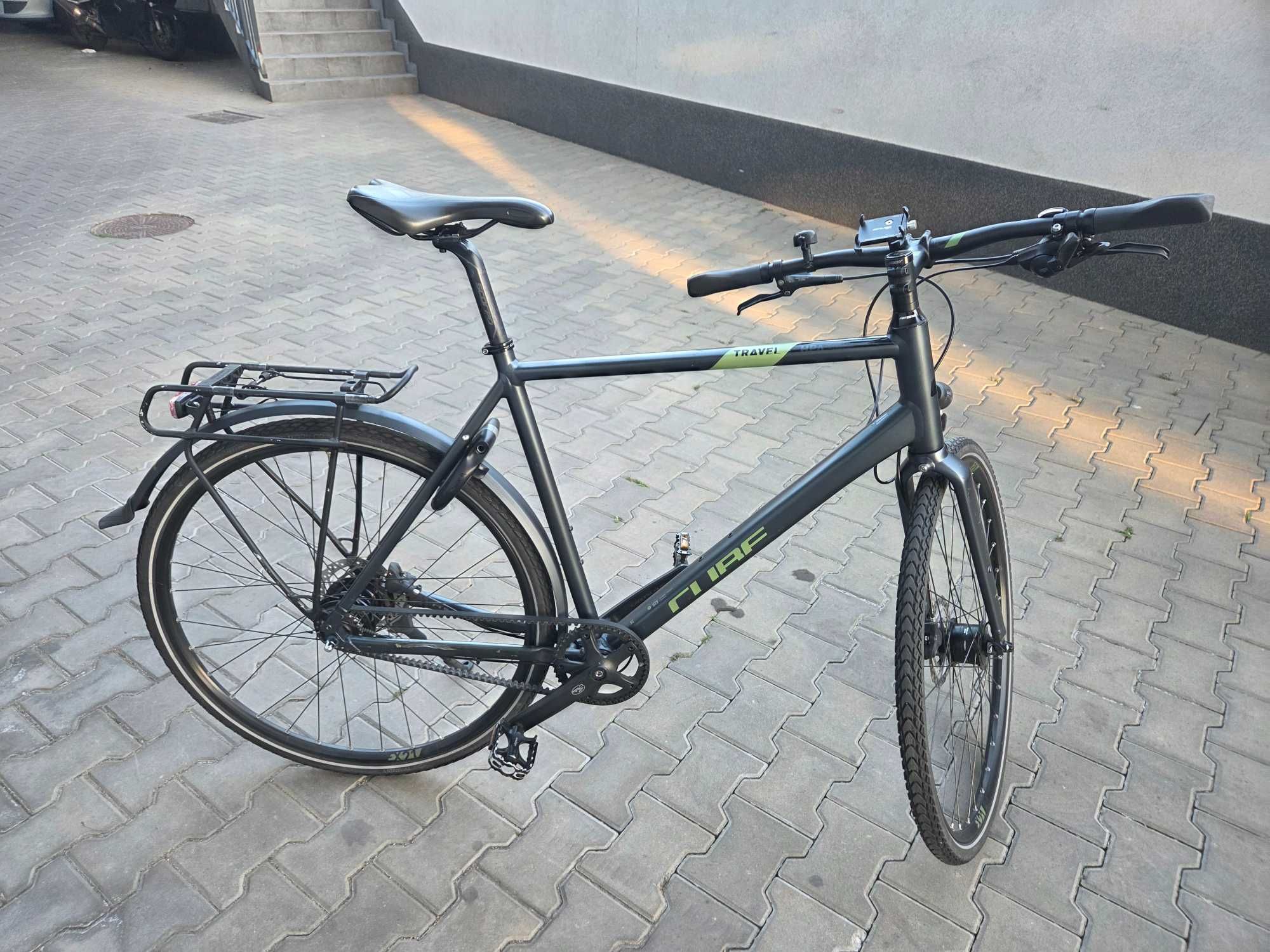 Rower  CUBE | napęd paskowy | Nexus 8 | dynamo | hamulce hydrauliczne