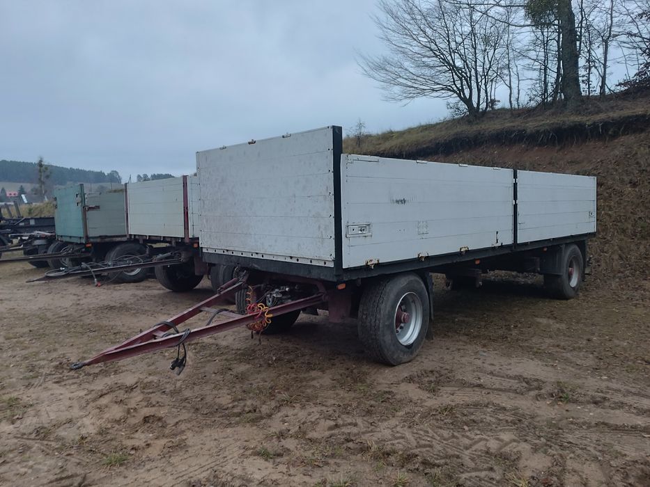 Przyczepy Bdf Ramy do zabudowy platforma wywrotka do bel słomy siana