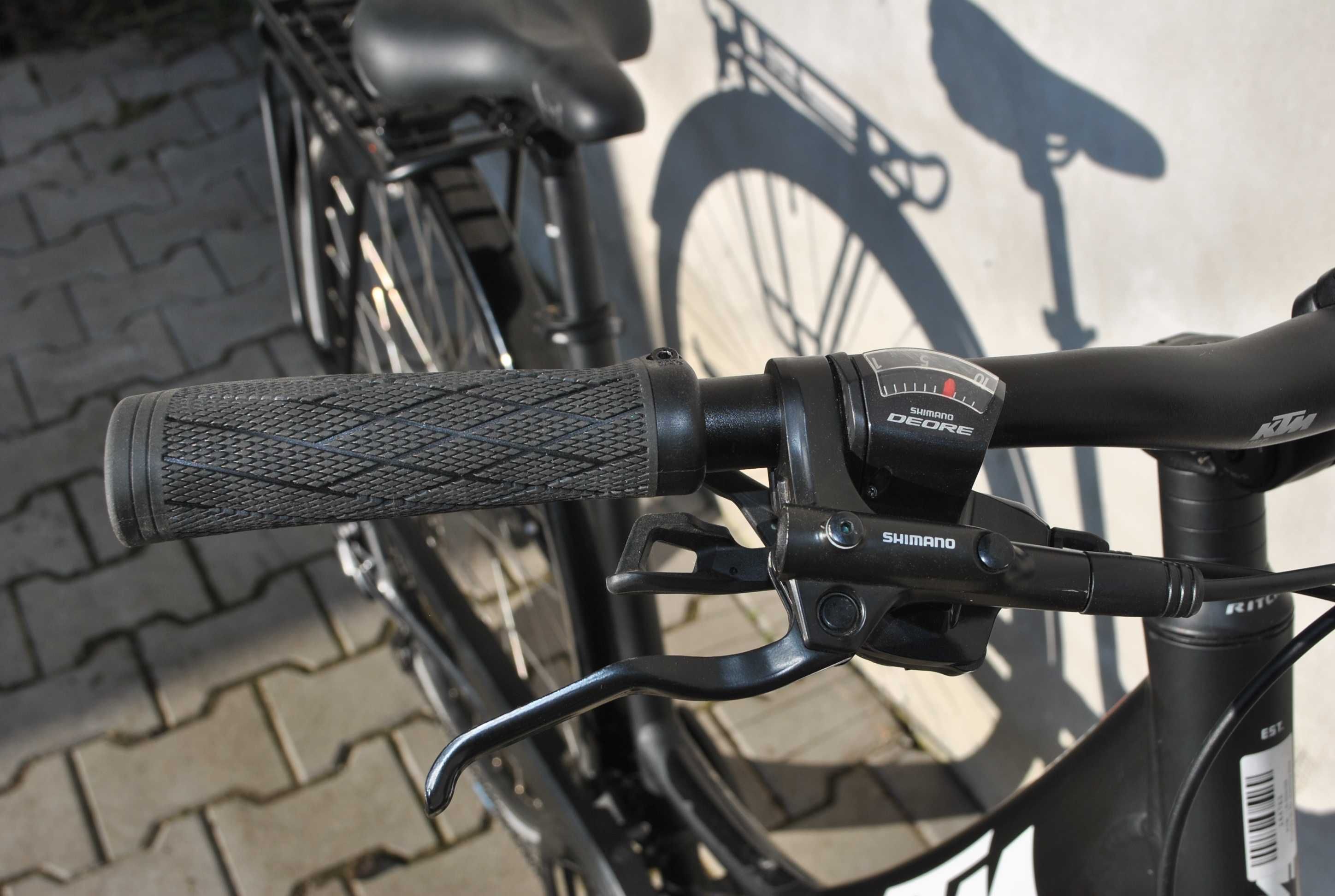 Idealny rower trekkingowy KTM Saragossa 27 28" Shimano Deore Dynamo