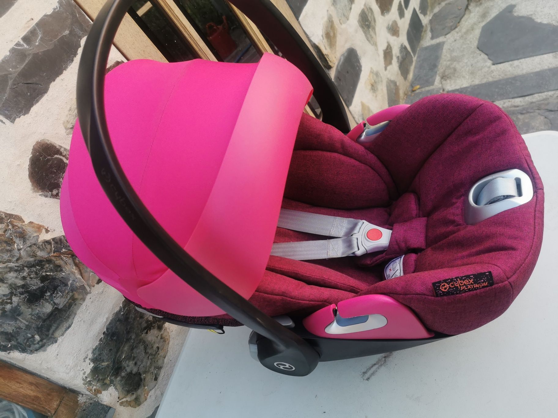 Ovo cybex cloud zi size plus passion pink purple