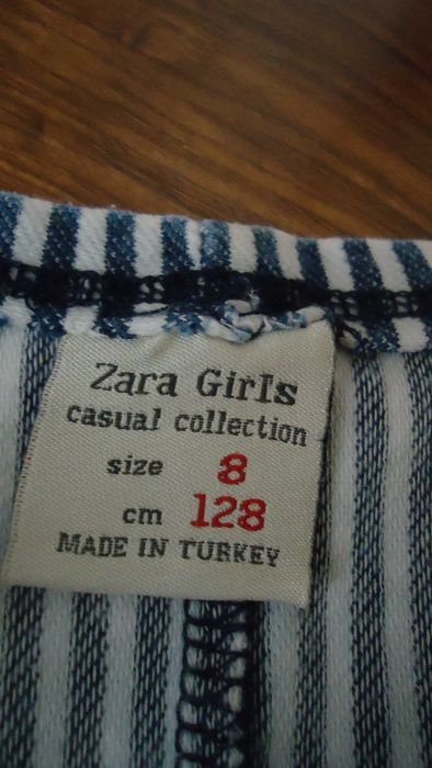 r.128 ZARA bluzka elegancka H&M koszula letnia H&M koszula cienka