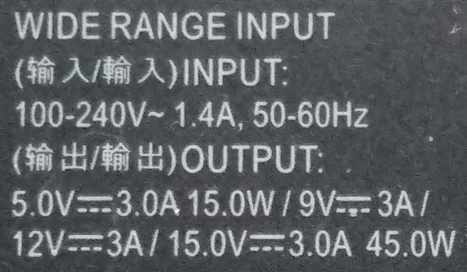 HP USB-C 45W Power Adapter з PD + Кабель 220V - Оригінал за 399 грн!