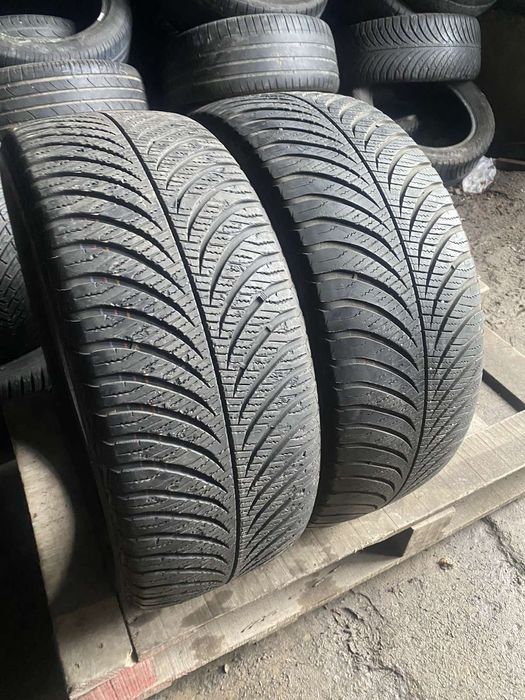 215.50.17 2шт БУ склад шины резина из Европы всесезон 50 R
