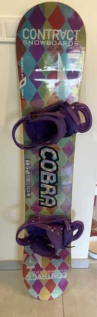 Snowboard Contract (Nobile) 146 + wiązania Butron