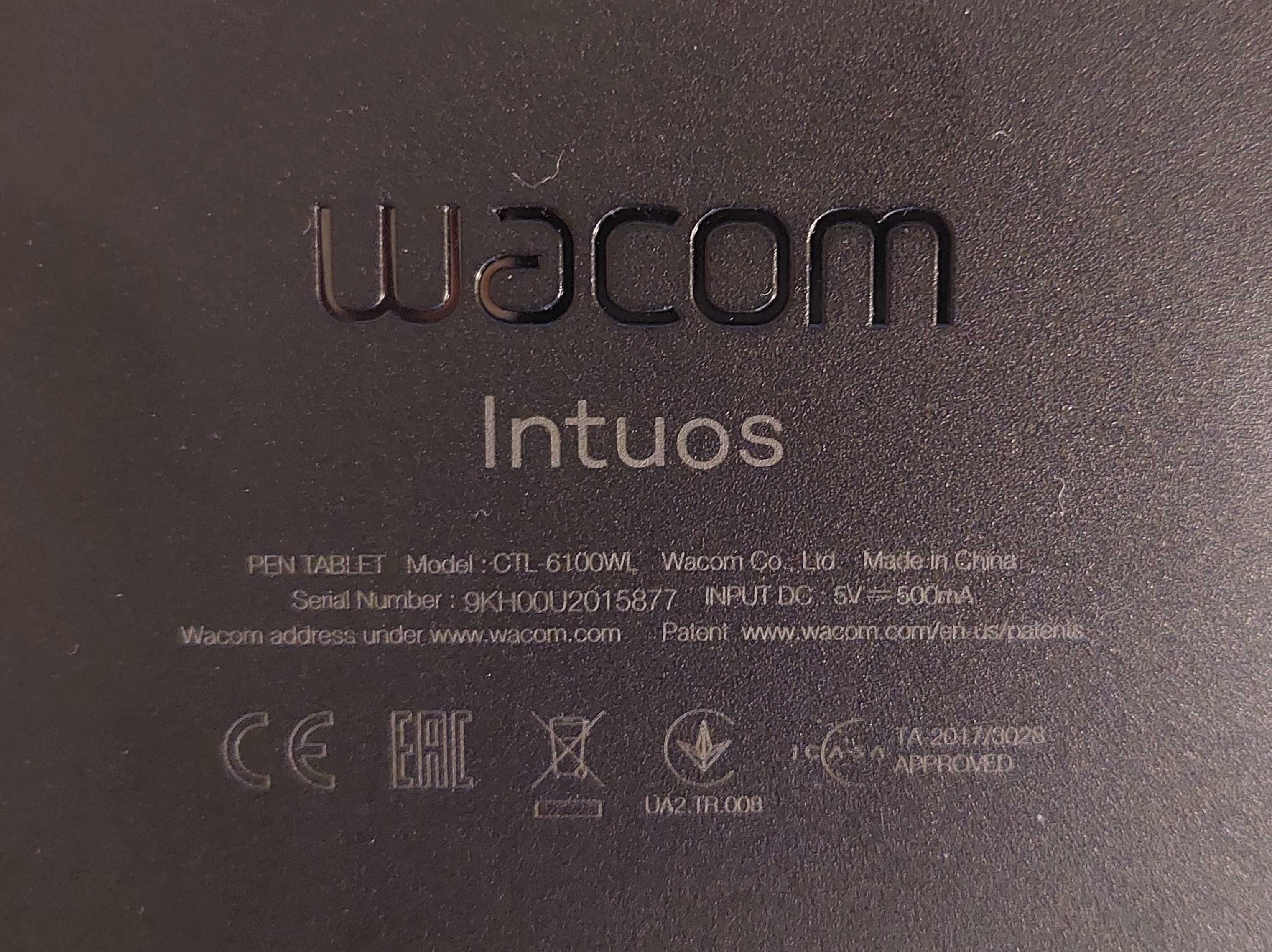 Tablet graficzny Wacom Intuos M BT (2018) - CTL-6100WLK-N