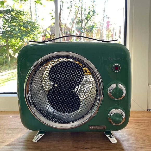 Ariette Retro Termowentylator przenośny 2000 W z funkcją grzania