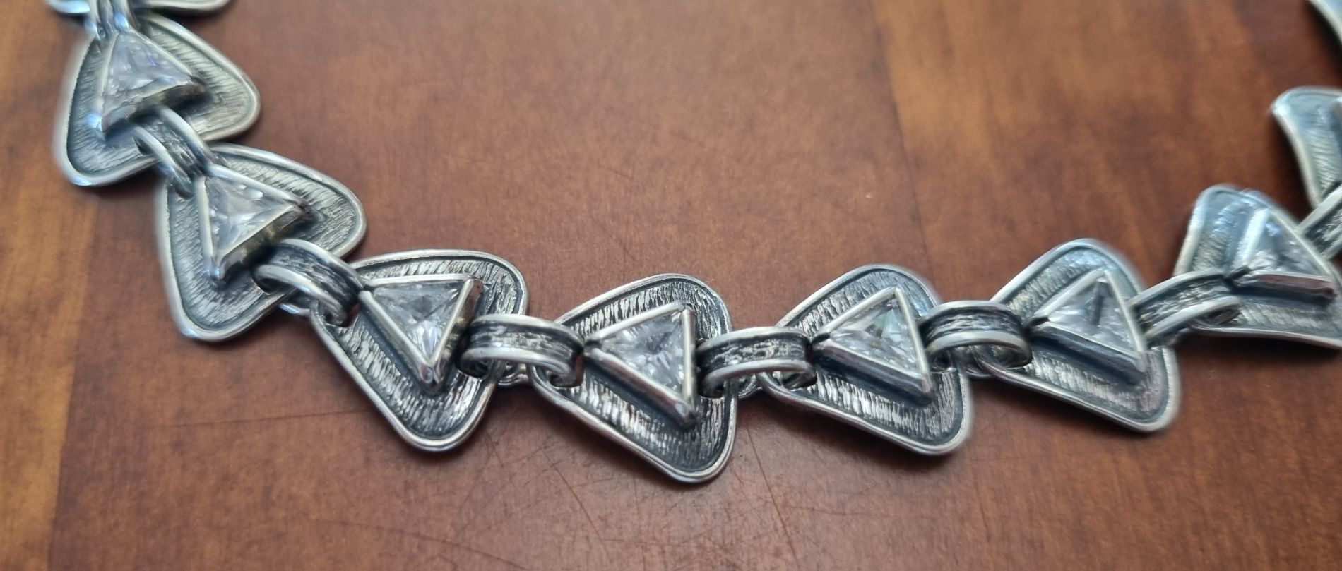Srebrna bransoletka vintage 925
