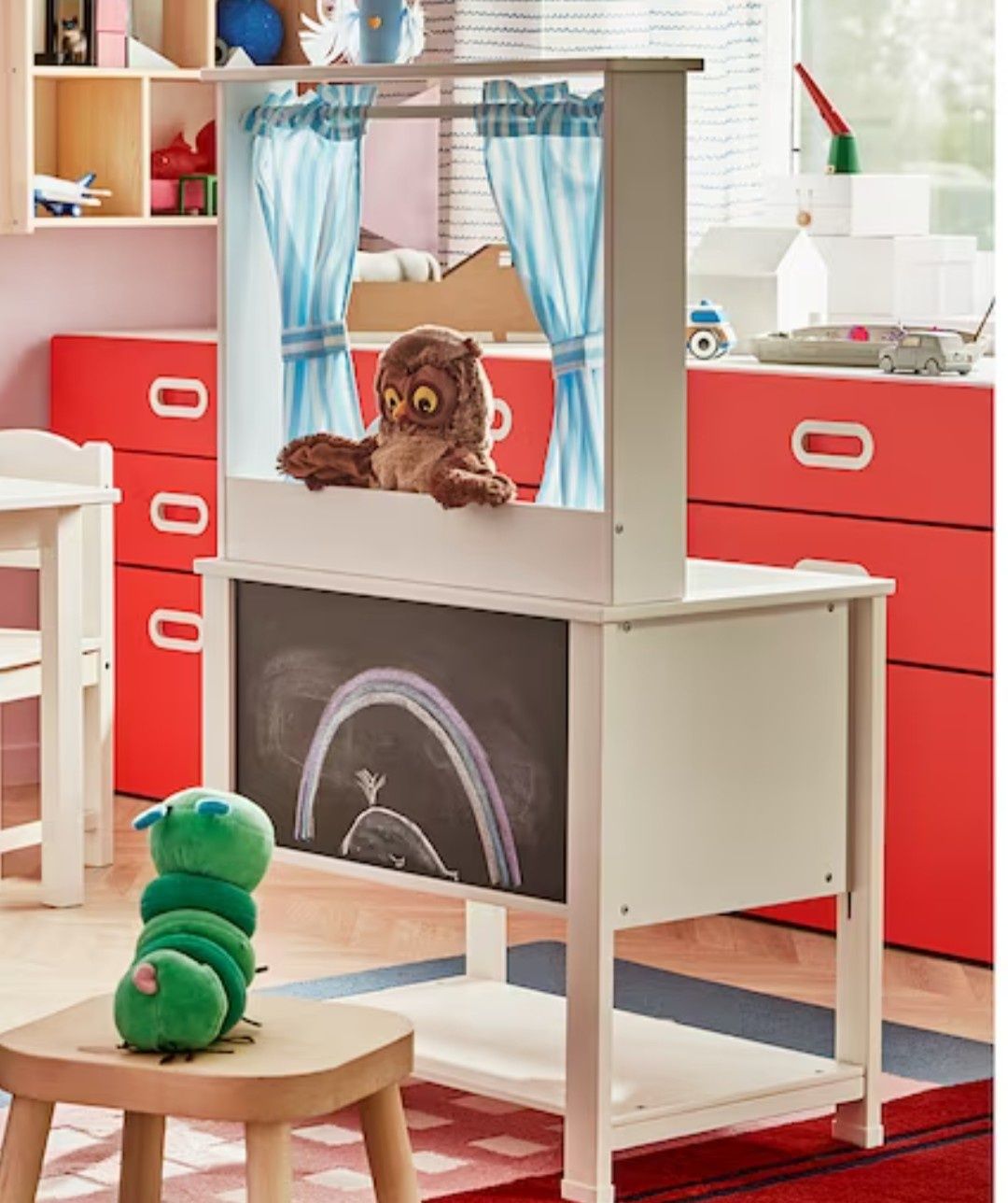 Kuchnia dla dzieci Ikea i kasa drewniana