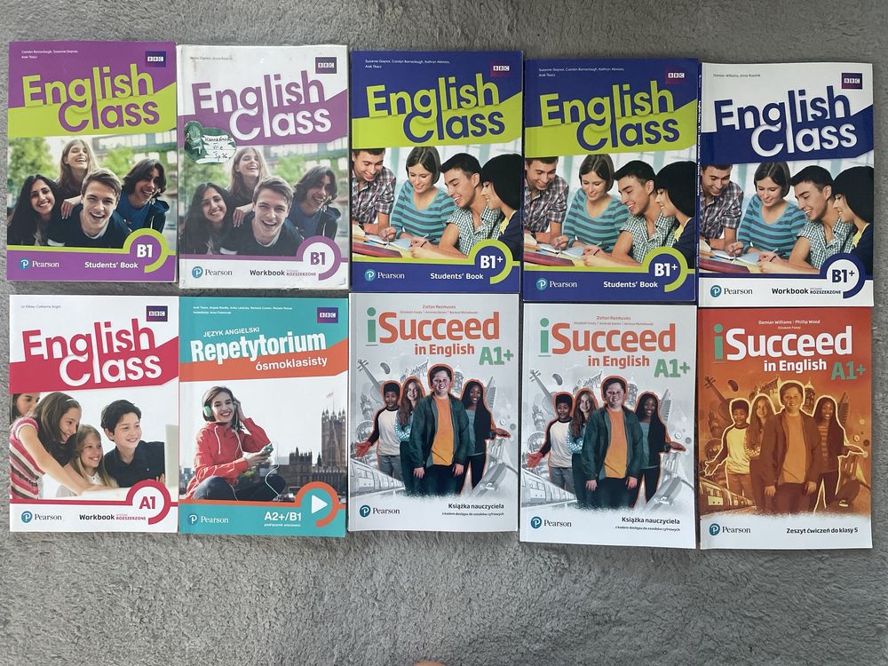 English Class A1 ćwiczenia NOWE Pearson