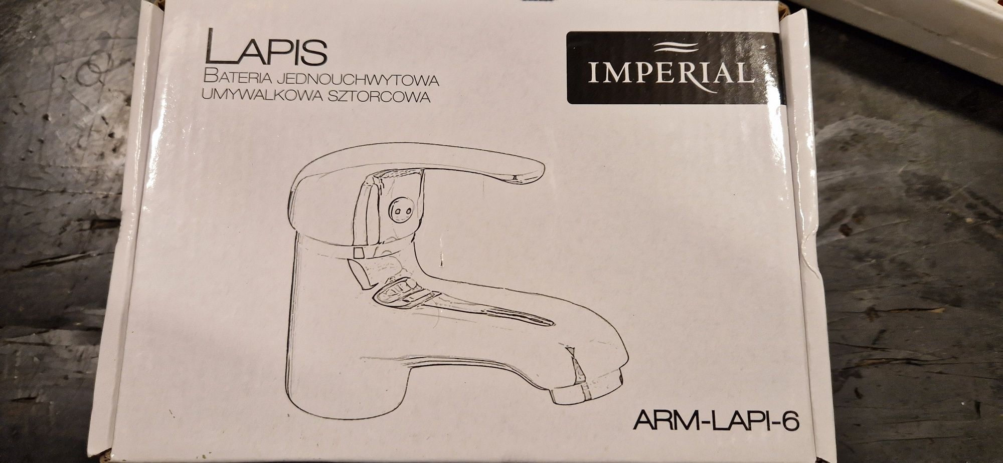 Bateria umywalkowa . Łazienka IMPERIAL AMR-LAPI-6.  2 szt