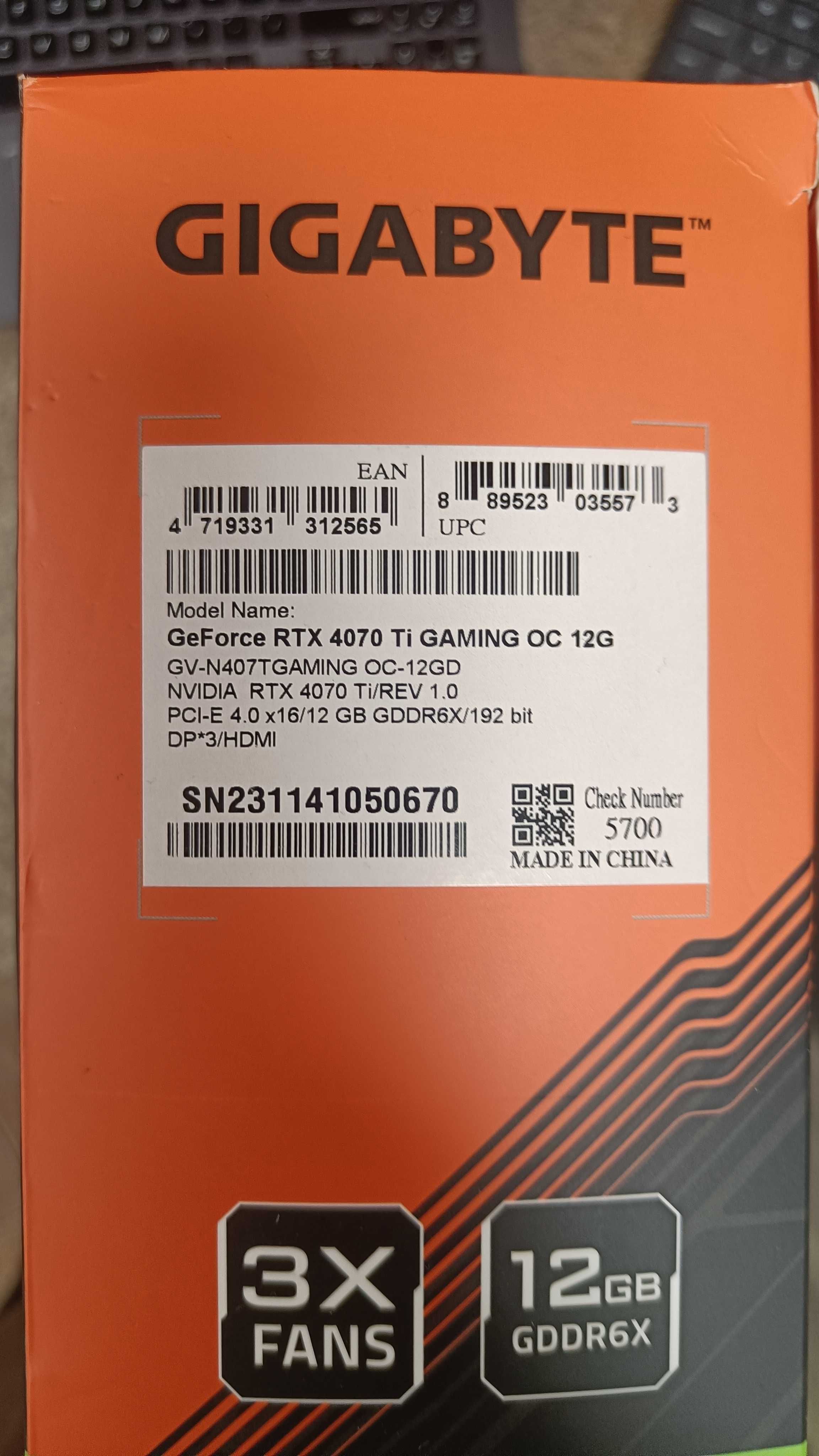 RTX 4070 Ti Gaming OC