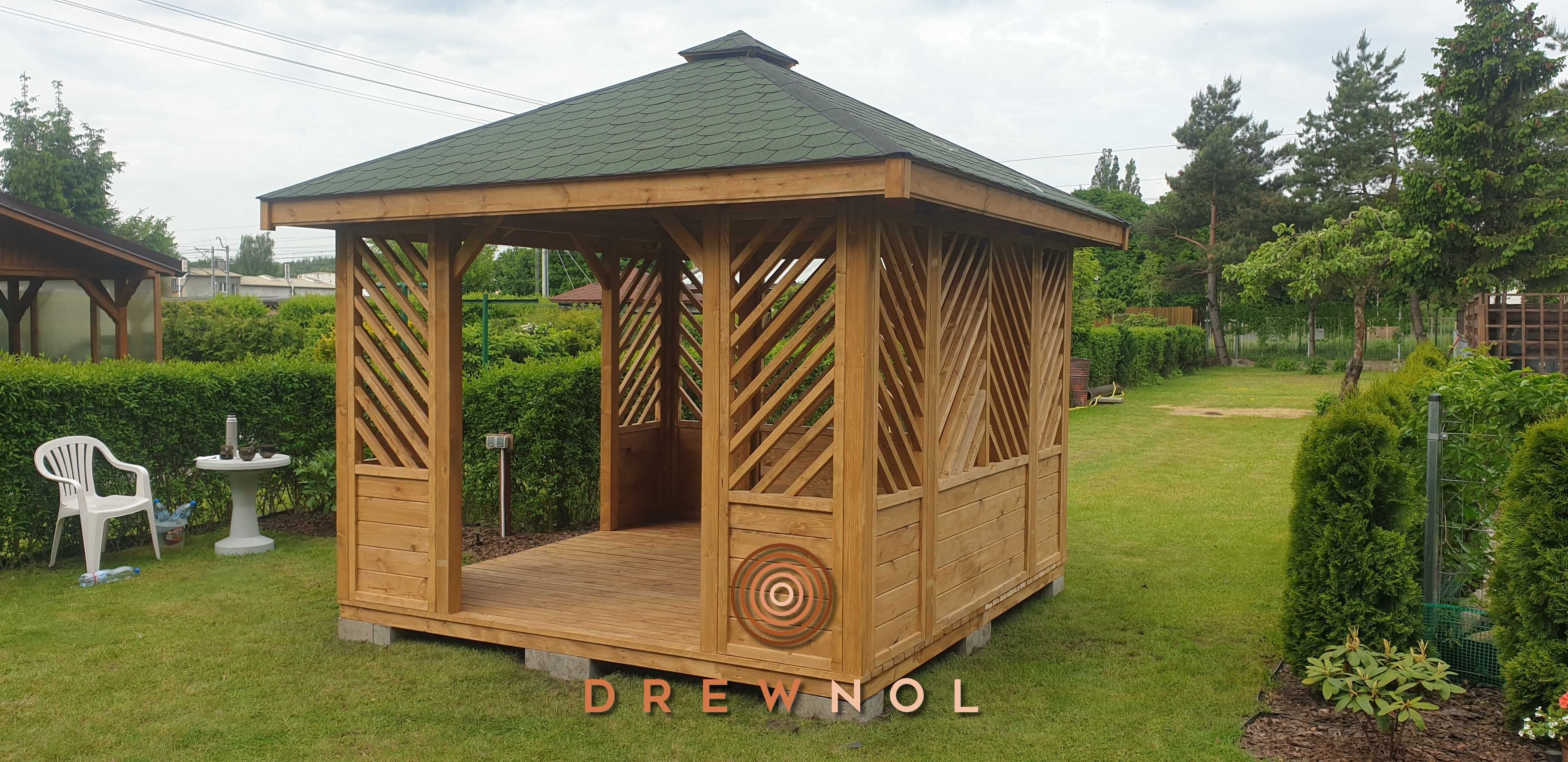 Altana ogrodowa, altanka, altany, wiaty, altanki, pergola, drewutnia,