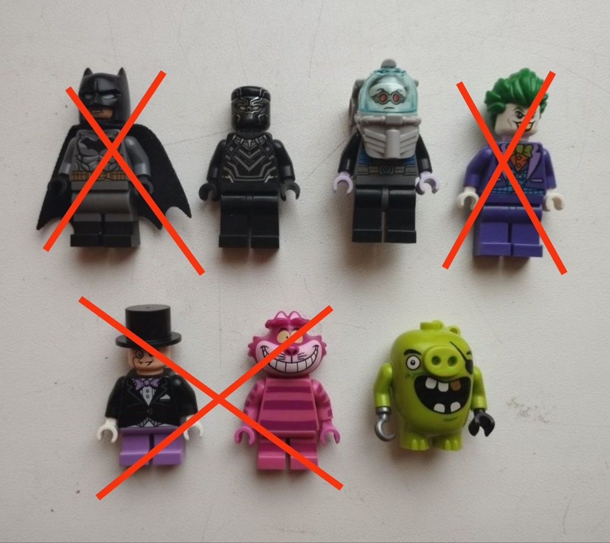 Lego minifigures, лего минифигурки Marvel, DC, Super Heroes