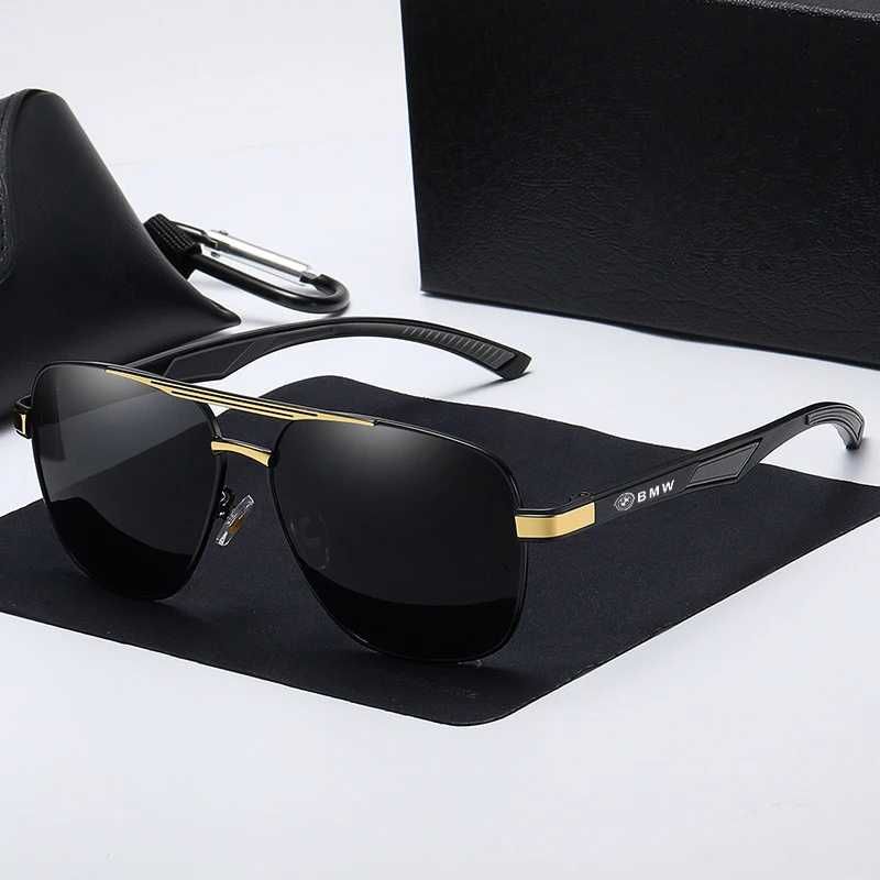 Oculos de sol com logotipo de marcas de carros