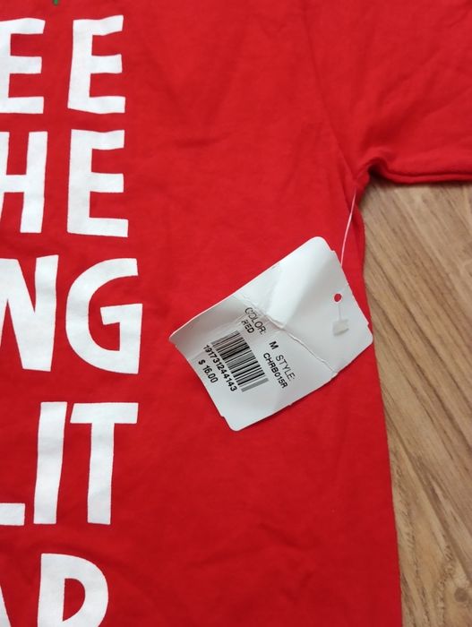 Bluzka świąteczna M bawełna z metką