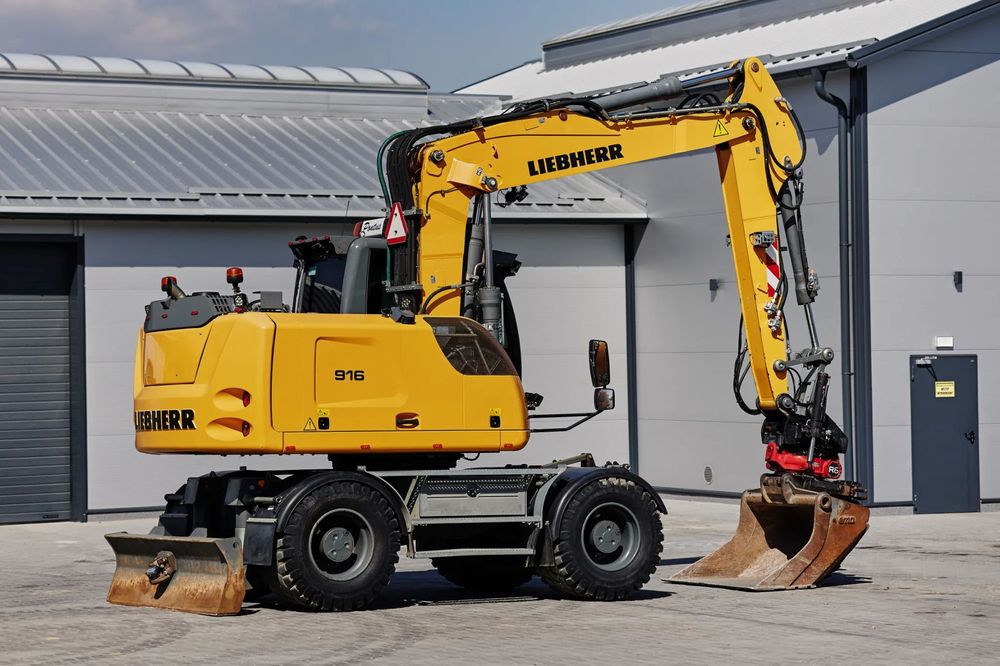 Liebherr 916 A916 918 914 ROTATOR / ORYGINAŁ  Rototilt / Chwytak / LED / Centralne smarowanie /