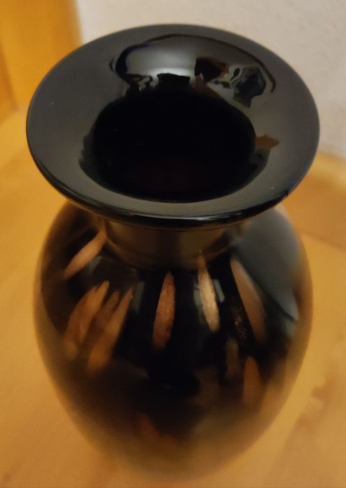 Wazon Murano Wenecja technika Aventurine lata 60te