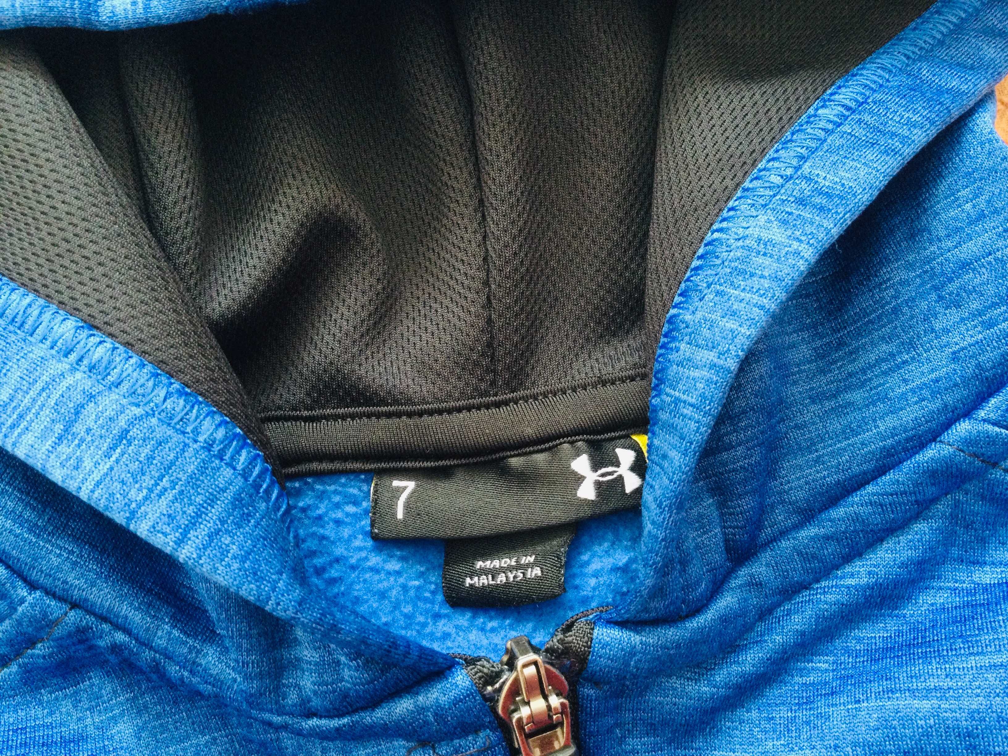 7 рок. Under Armor професійне утеплене Худі dry fit. Толстовка.