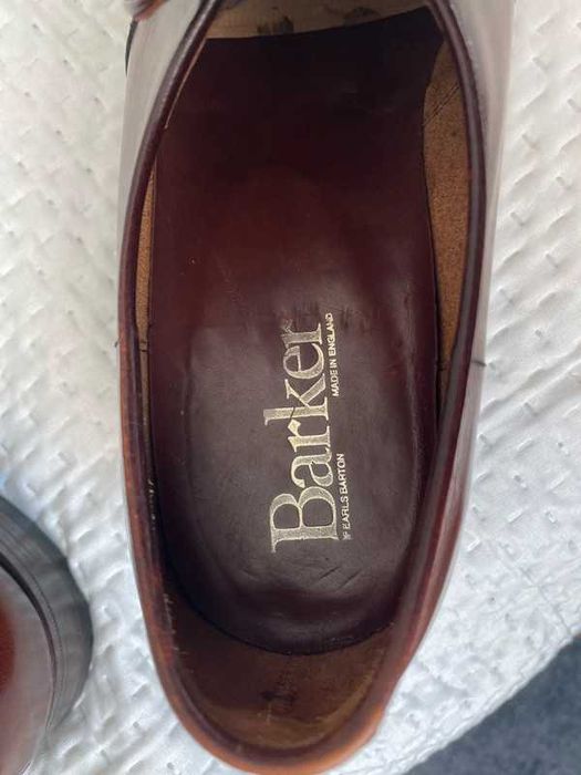 Barker unlined loafers dla konesera US 10,5