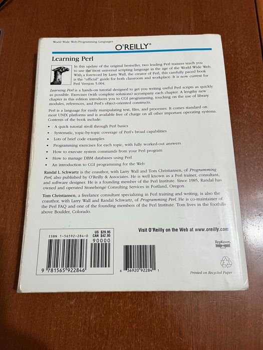 Learning Perl - Unix Programming - O'Reilly