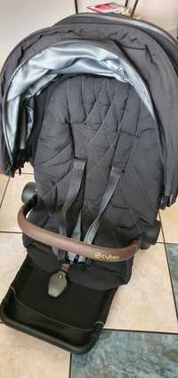 Stelaż Cybex Priam 2.0 spacerówka + seat pack deep black