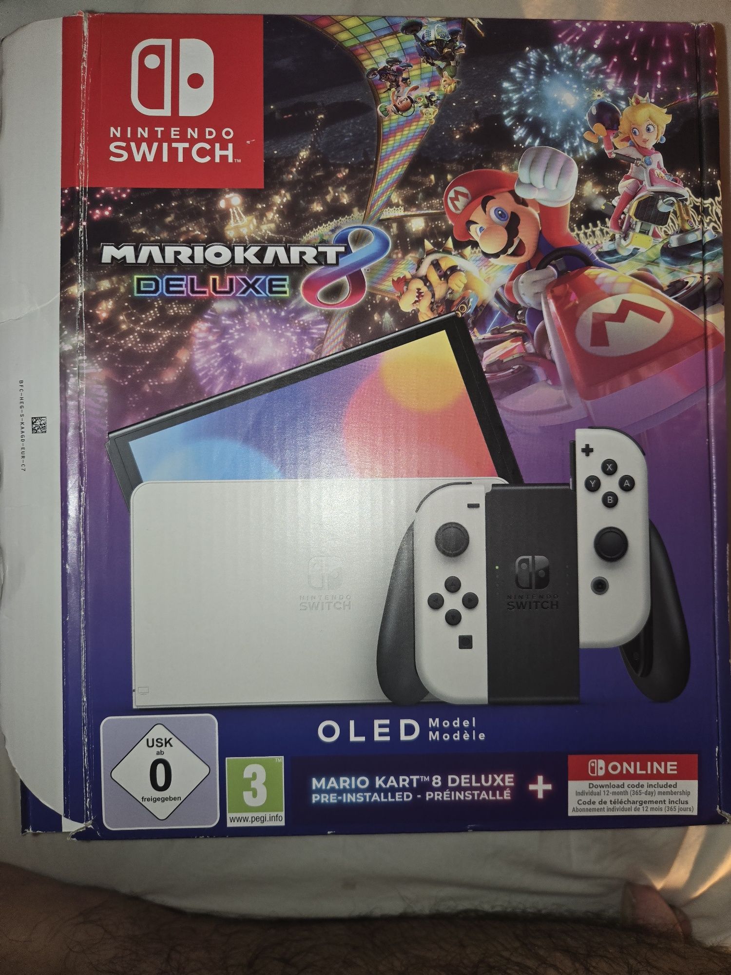 Nintendo switch  ainda com garantia.