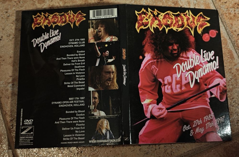 DVDs música Heavy Thrash Hard Rock