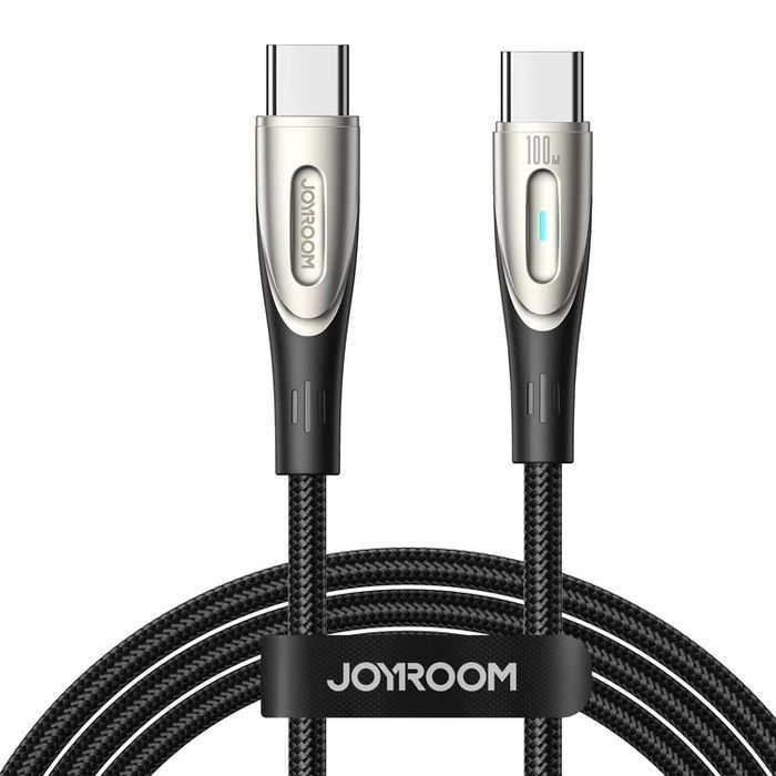 Kabel Joyroom Star-Light Series SA27-CC5 USB-C / USB-C 100W 2m czarny