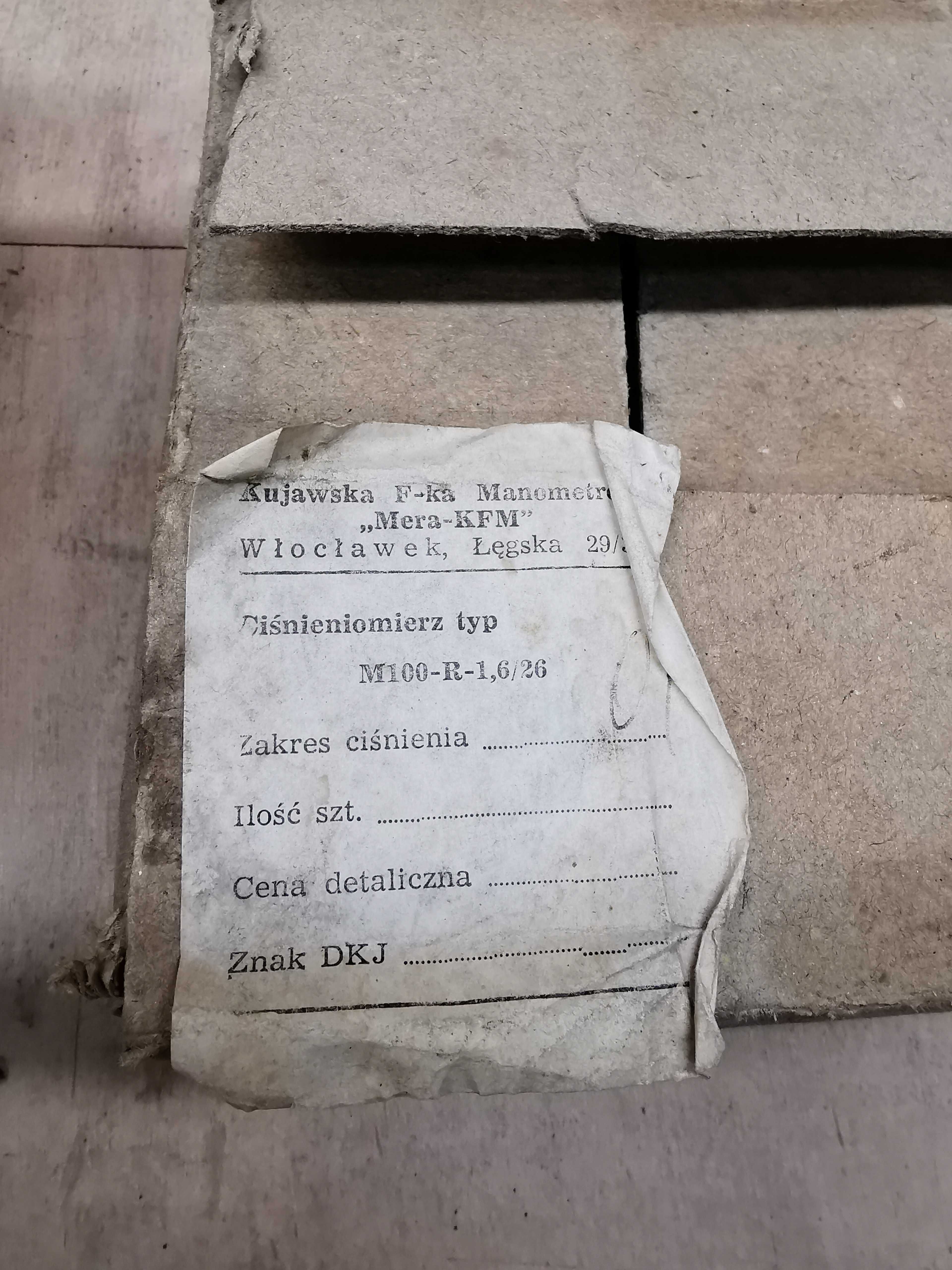 Manometry duże NOWE