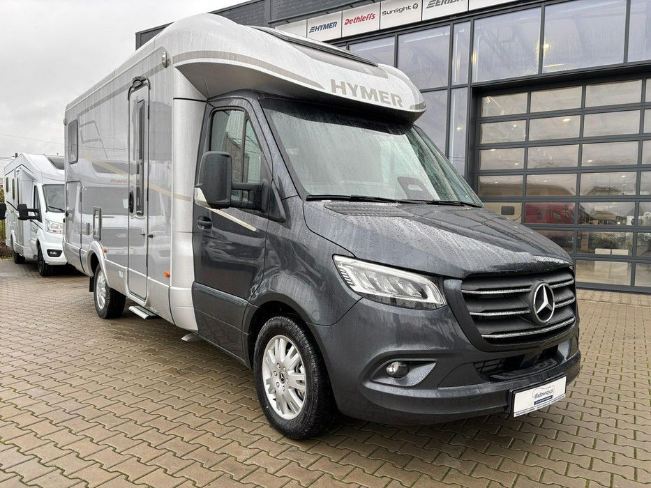 Hymer-Eriba B-MC T600  Elegancka, luksusowa, 4 osobowa półintegra HYMER!! WARSZAWA!!