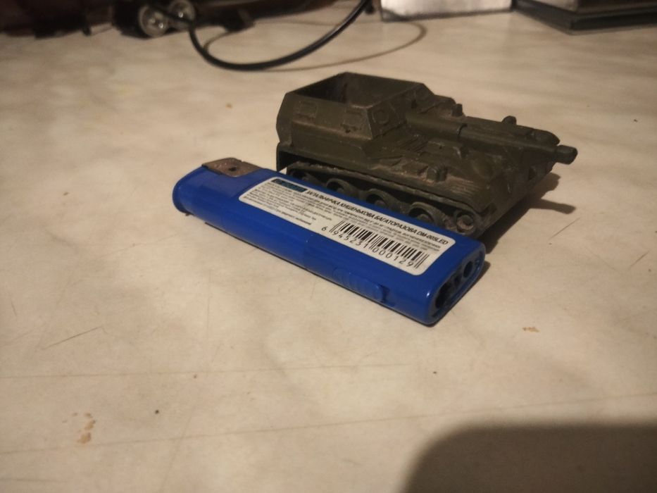 Модель  военной техники САУ  метал л