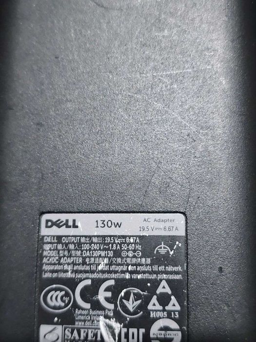 Блок живлення зарядка Dell DA130PM130 для монітора-ноутбука