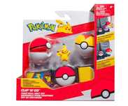 Игровой набор Pokemon W14 Пояс с покеболами Пикачу, набор Покемон