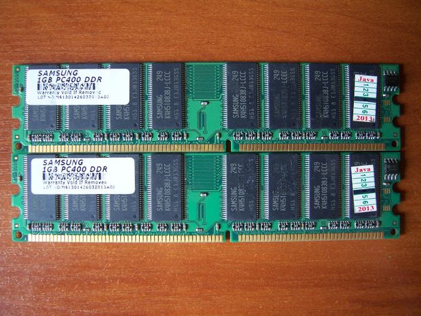 Память DDR-400 1 Gb