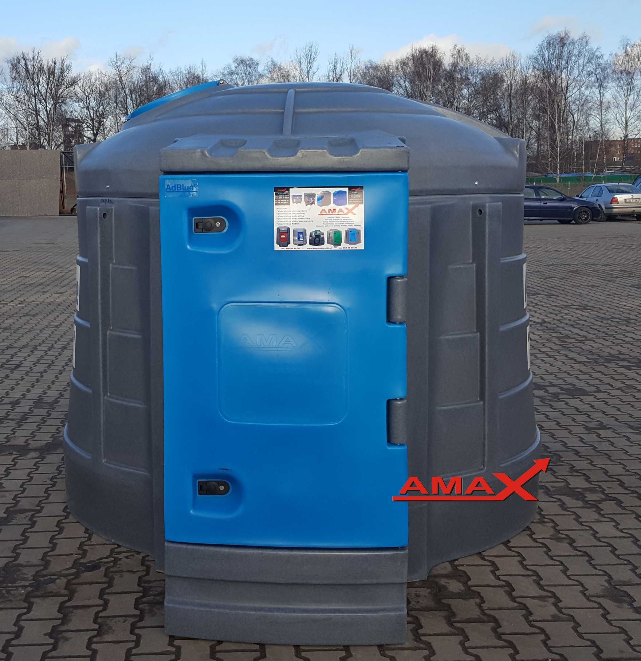 Zbiornik na adblue JFC 5000 litrów dwupłaszczowy atesty! Amax