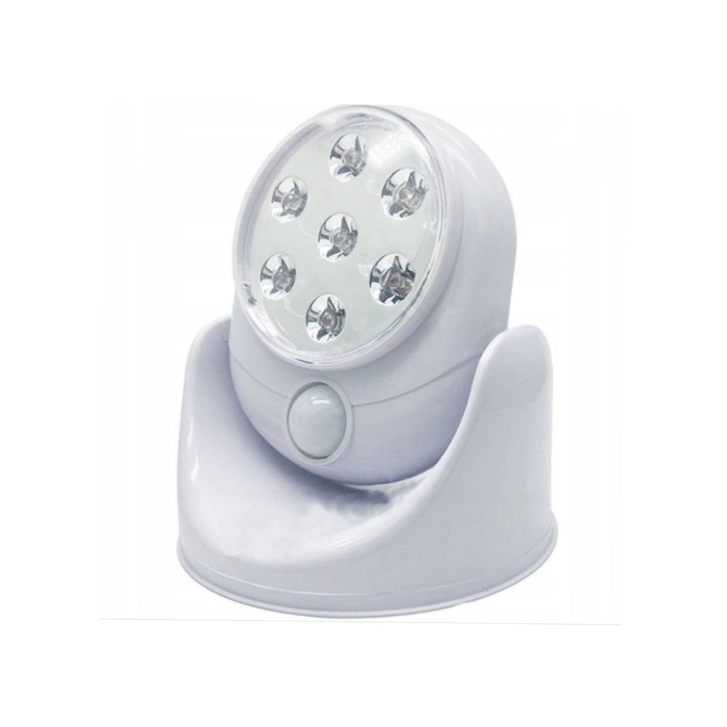 Lampka lampa nocna 7 LED z czujnikiem ruchu na baterię