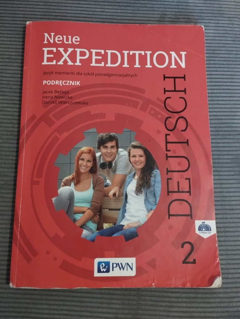 Neue Expedition Deutsch 2 podręcznik do języka niemieckiego z płytami