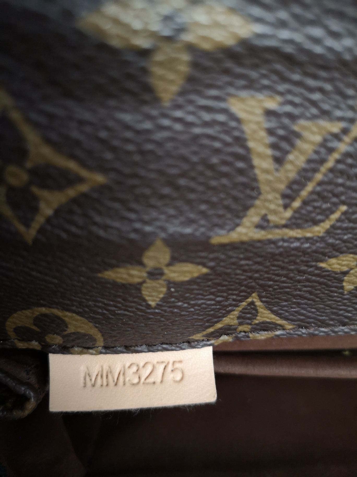 Torebka Louis Vuitton skóra skórzana monogram pochette metis
